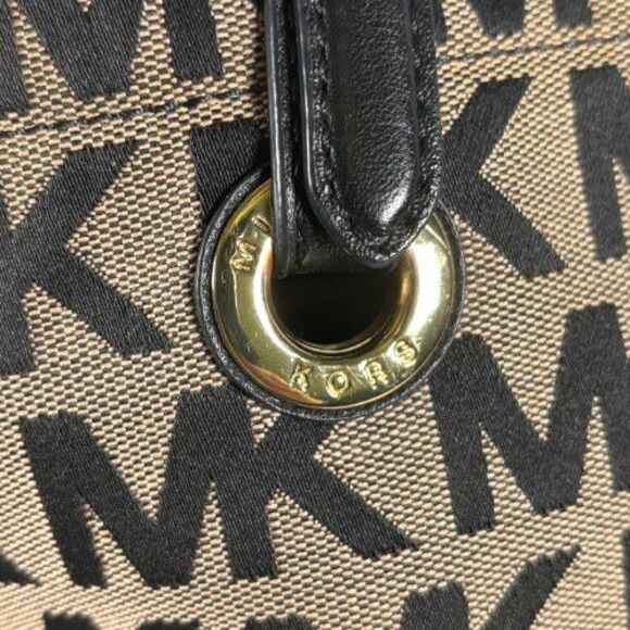 Michael Kors Jet Set North South Signature Shopper Tote Shoulder Bag Purse $198 - Picture 14 of 16